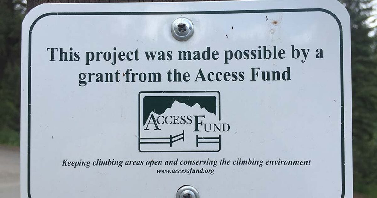 Access Fund Over 18,000 in Grants Awarded for Climbing Conservation